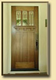 Single Craftsman Door