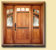 Custom Door With Sidelites